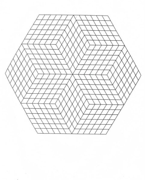 Мандалы по клеткам