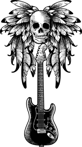 Рок рисунки