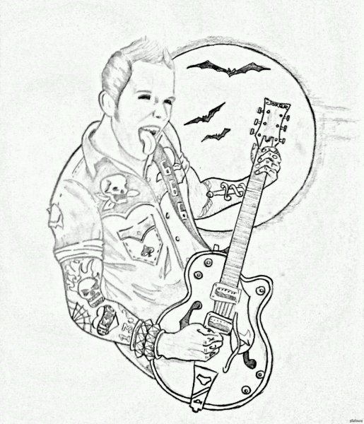 Рок рисунки