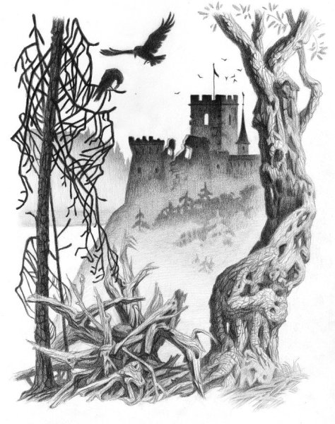 Страшная месть Гоголь иллюстрации