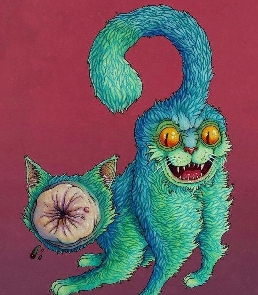 Кот Баюн страшный