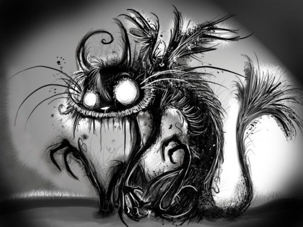 Злобный Чеширский кот