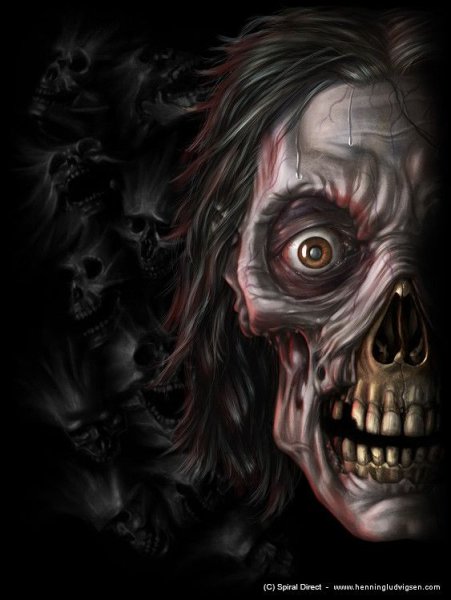 Раскраски ужасы