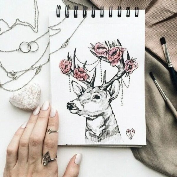 Зарисовки в скетчбук