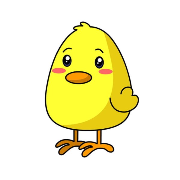 Нарисовать цыпленка