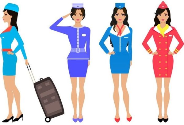 Профессия стюардесса для детей