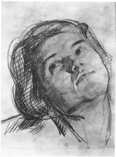 Зарисовки головы человека