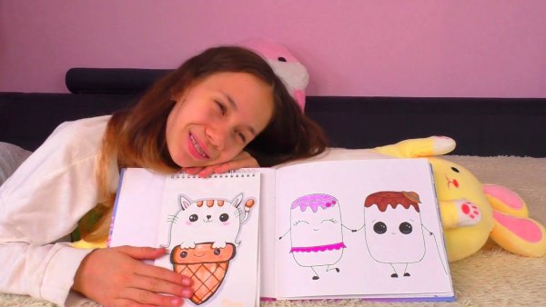 Канал Ксения Куприкова рисунки