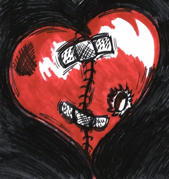 Зуб с сердечком