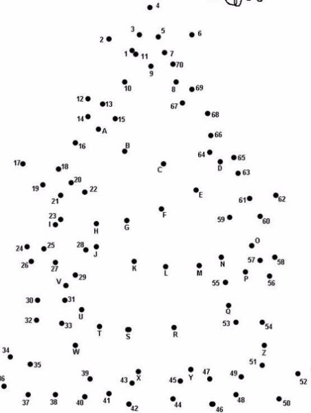 Рисование по точкам для взрослых