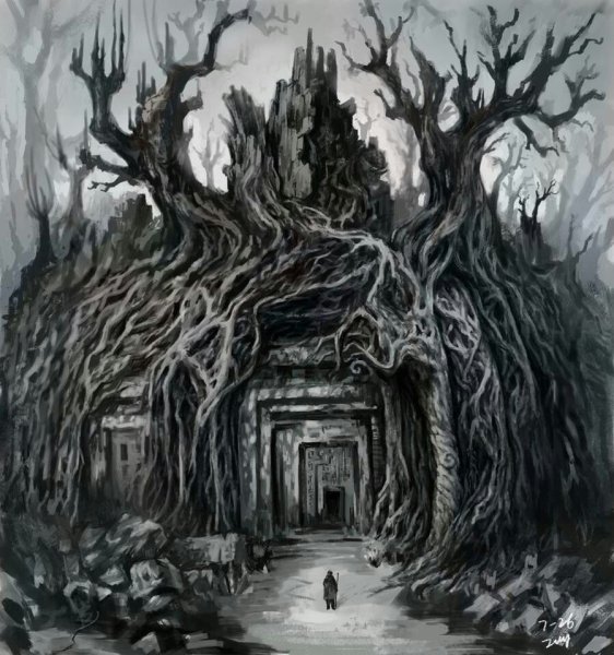 Страшный дремучий лес