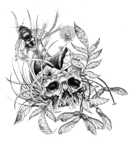 Жуткие рисунки в цвете