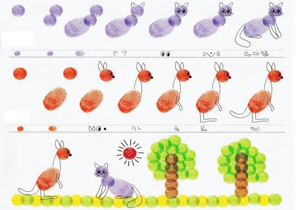 Рисование пальчиками