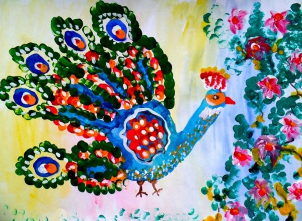 Рисование пальцами