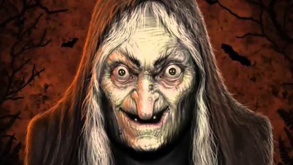 Баба Яга карандашом