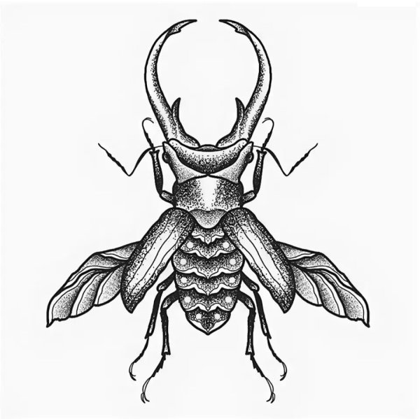 Жук скарабей тату эскизы