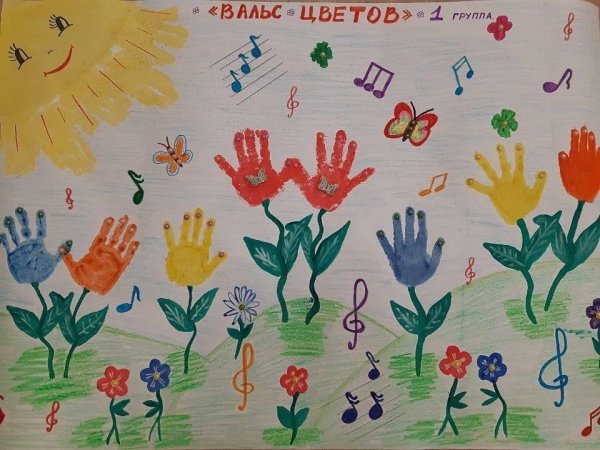 Вальс цветов рисунок 1 класс
