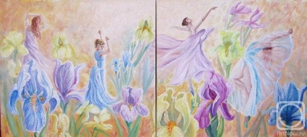 Рисунок на тему вальс цветов