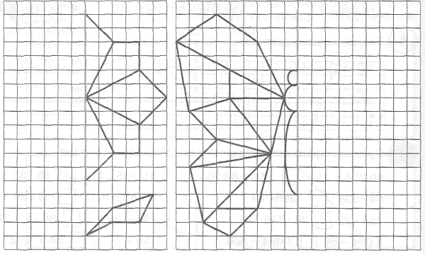 Сова на координатной плоскости