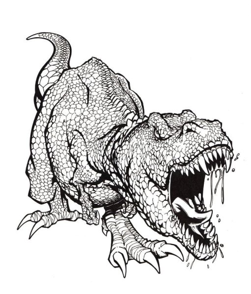 Разукрашки Тарбозавр