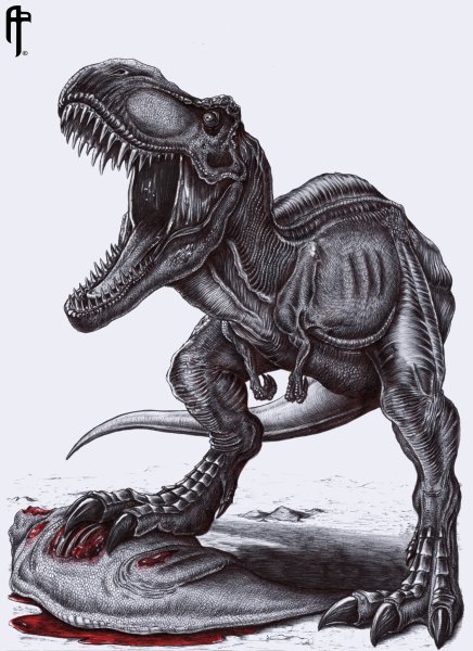 Тирекс динозавр и Раптор