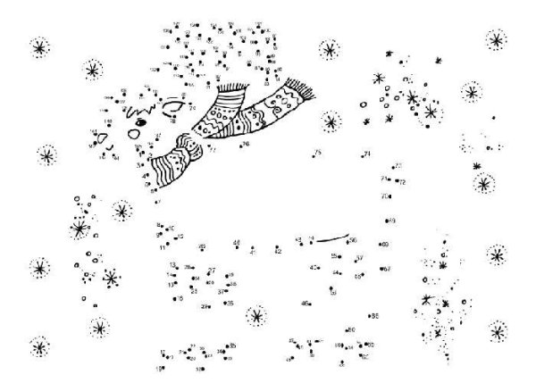 Рисунки соединение по цифрам