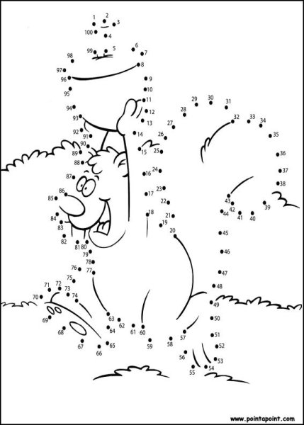 Рисование по точкам сложные