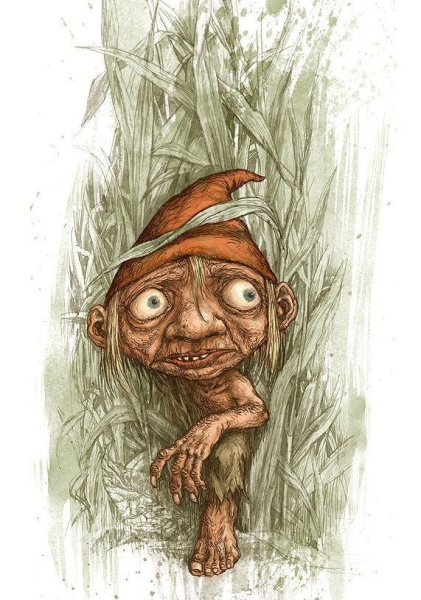 Домовой настоящий злой