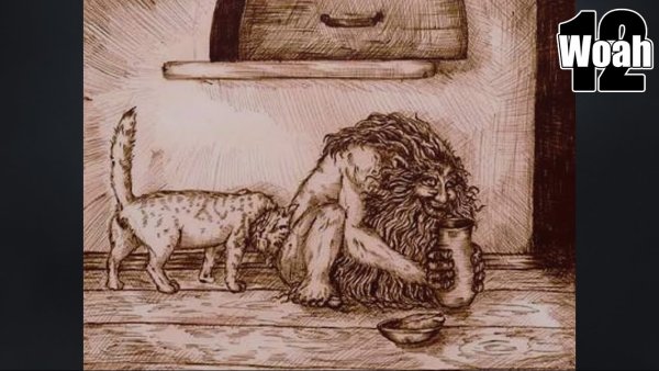 Домовёнок Кузя рисуунок