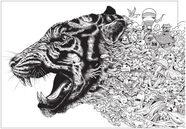 Нарисовать девушку с айфоном