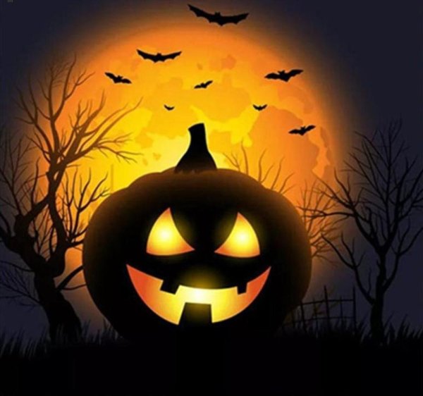 Злобная тыква арт