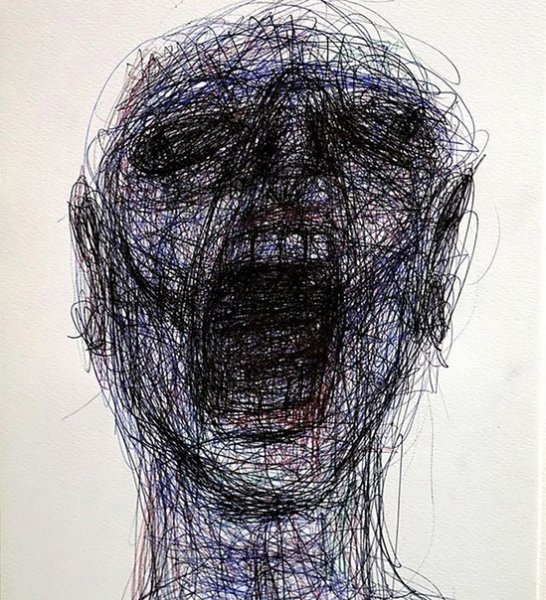 Рисунки душевнобольных