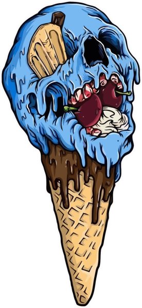 Зомби мороженое