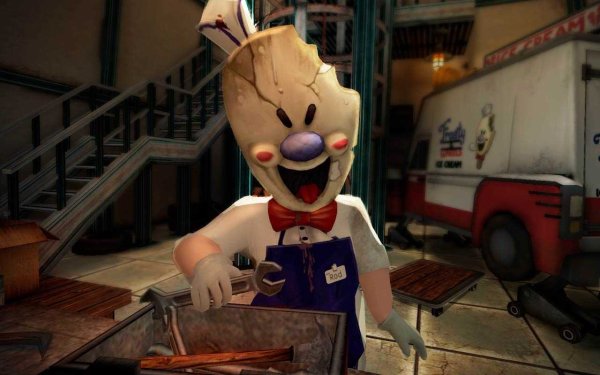 Айс Крим игра хоррор