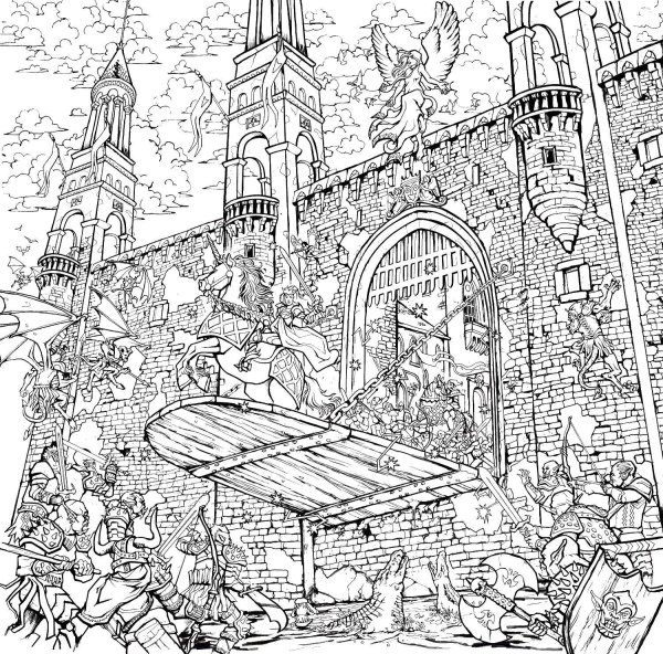 Замок антистресс раска