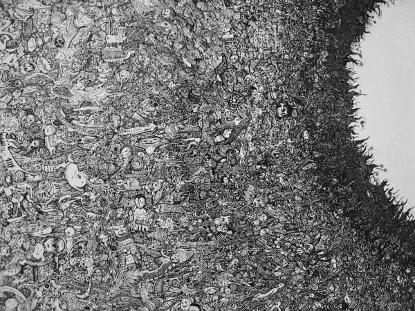 Картины из мелких деталей