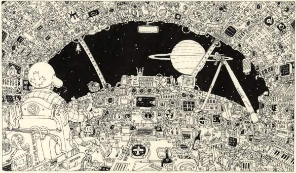 Рисунок на тему космос