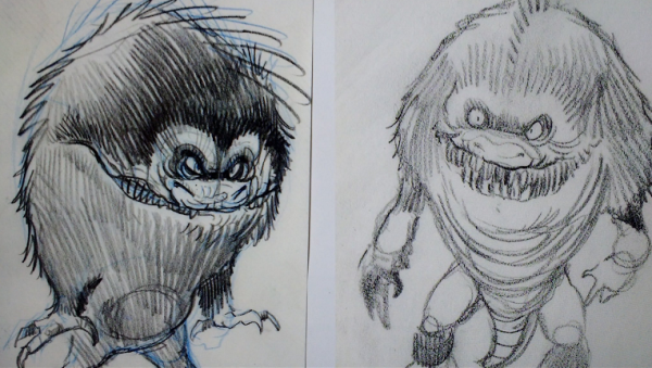 Зубастик карандашом