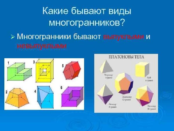 Стереометрия. Многогранники. Гексаэдр