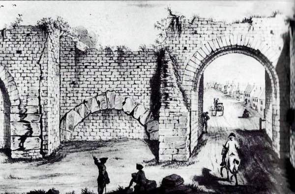 Крепость Гезлев на карте