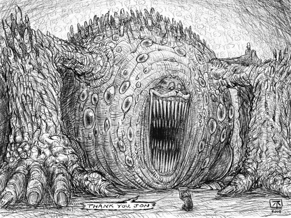 Гарфилд монстр Лавкрафт