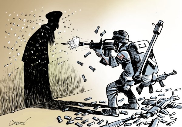 США террористы карикатура