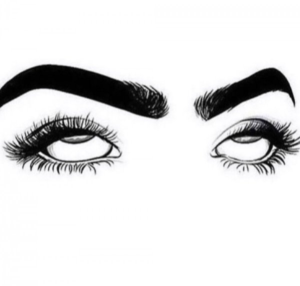 Эскиз бровей