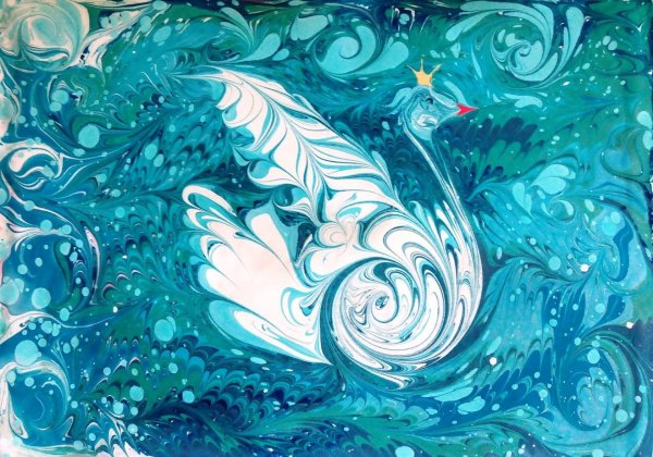 Турецкие узоры эбру