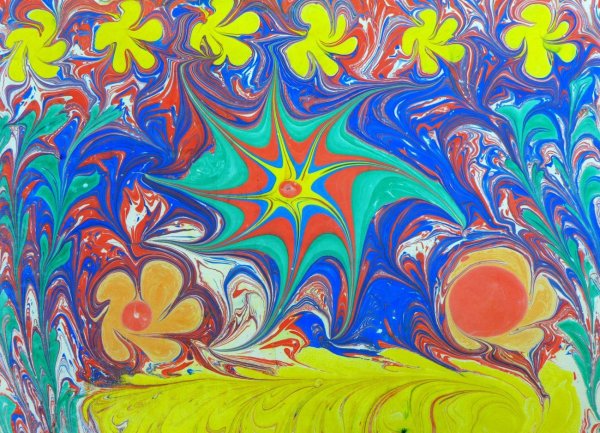 Эбру рисование