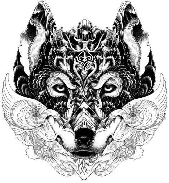 Тату эскизы сложные