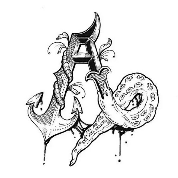 Стилизованные буквы