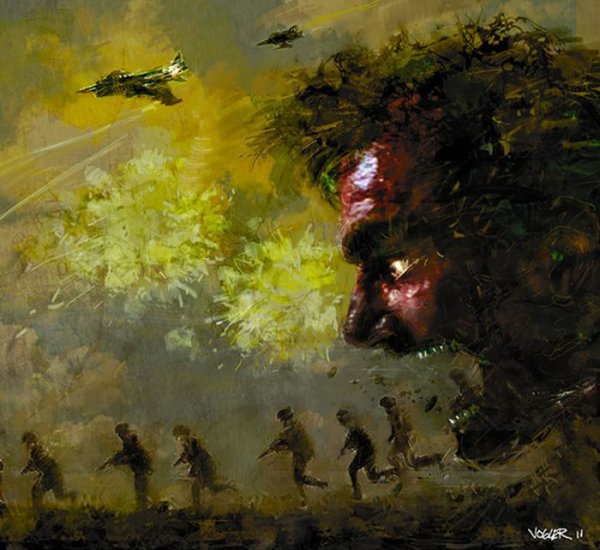 Будни войны рисунок