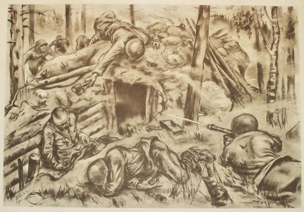 Книжная Графика про войну