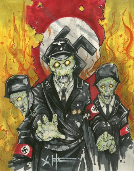 Жуткие картины карандашом